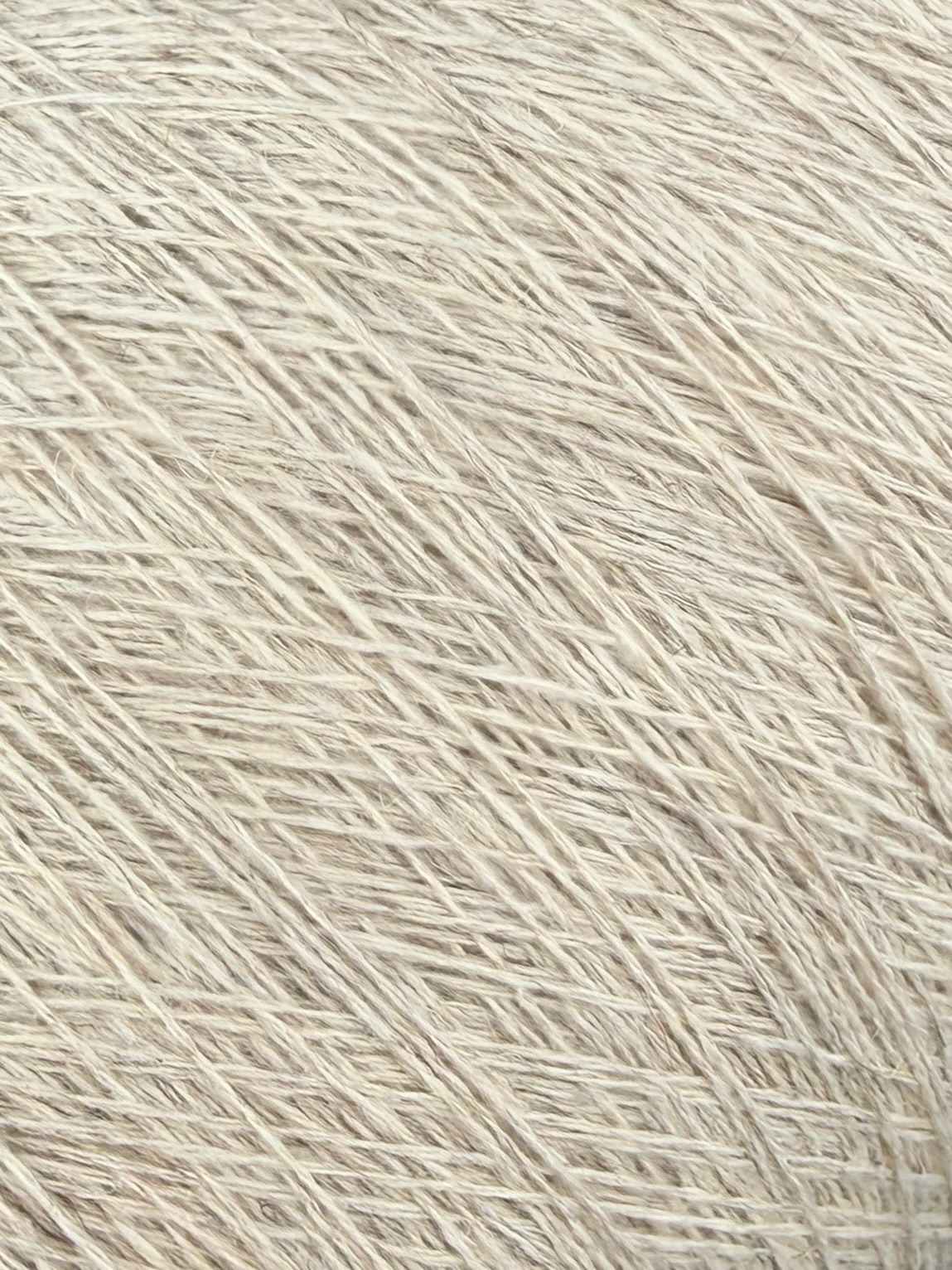 Loro Piana CashWM Nm 2/12 – Kaschmir & Kid Mohair Garn col. Naturale Mélange foto 3